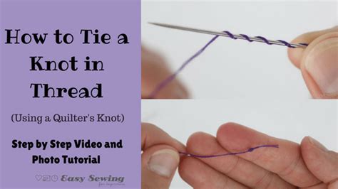 how to knot embroidery thread: what if we consider the color of the thread when choosing a knot?